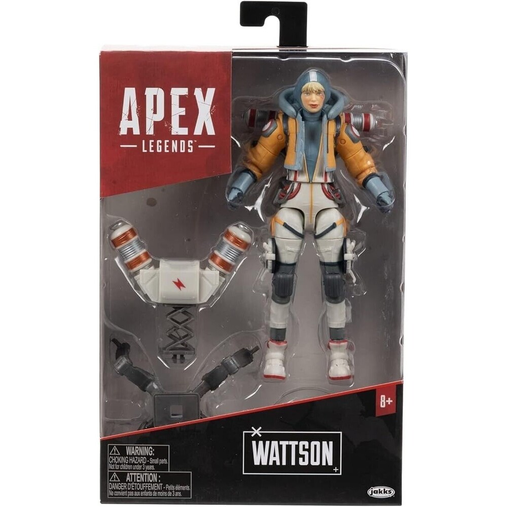 Jakks Pacific - Wattson - Apex Legends #19 - Action Figure w/ Accessories 6"